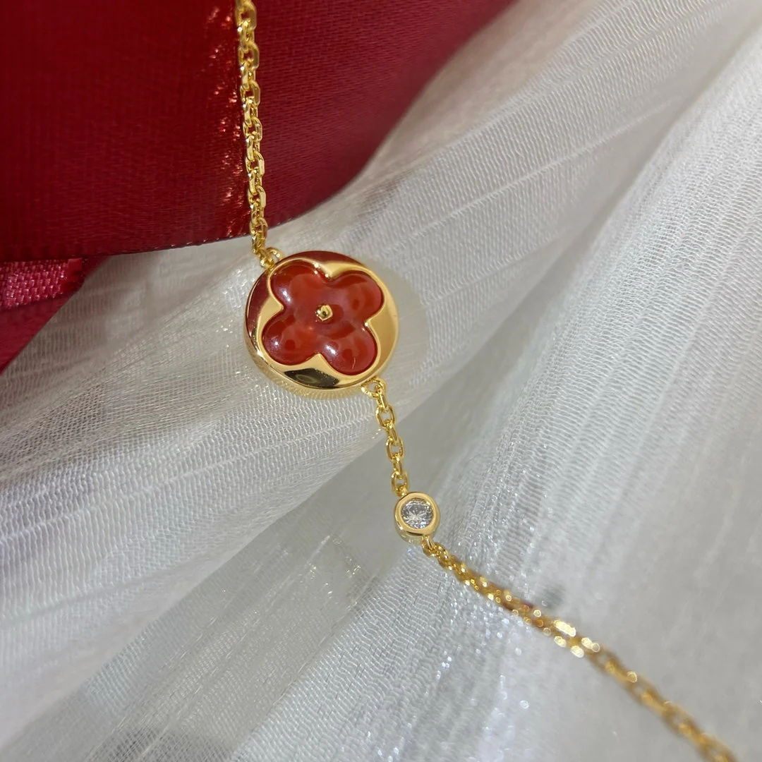 [Louis vuitton]SUN PEDANT CARNELIAN BRACELET