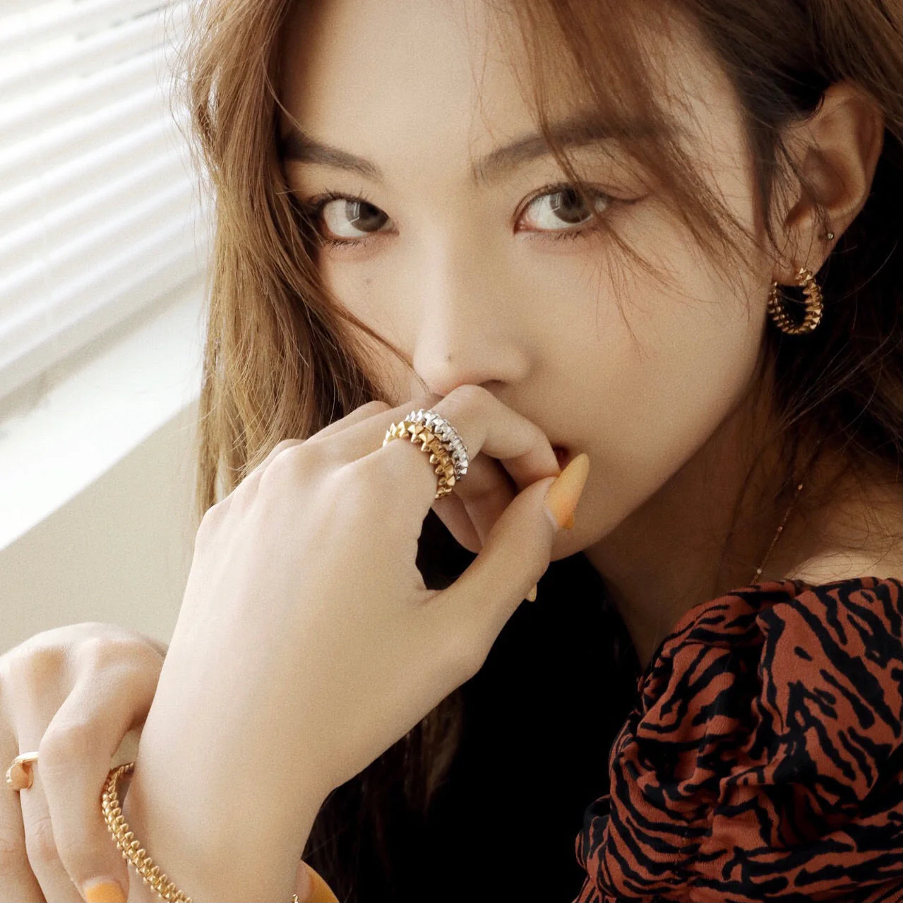 [Cartier]CLASH SMALL HOOP EARRINGS