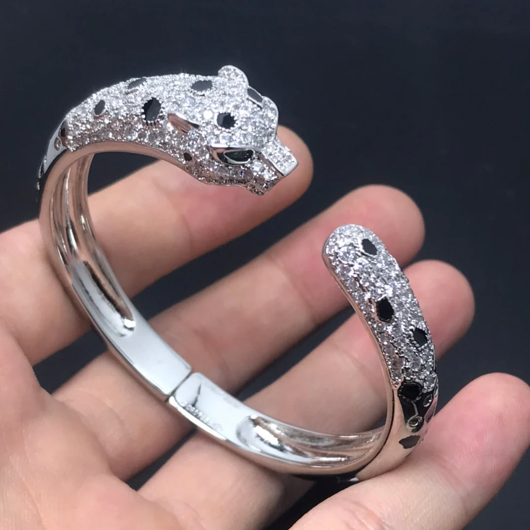 [Cartier]PANTHERE BIG BRACELET DIAMONDS