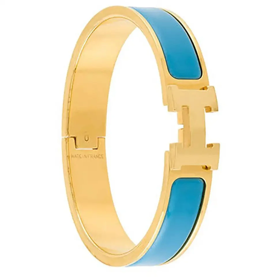 [Hermes]H CLOUD BLUE BRACELET