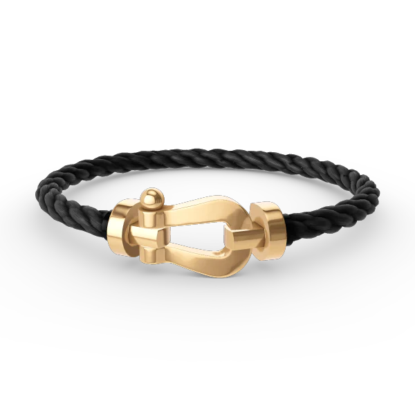 [Fred]FORCE LARGE HORSESHOE NO DIAMOND BRACELET GOLD