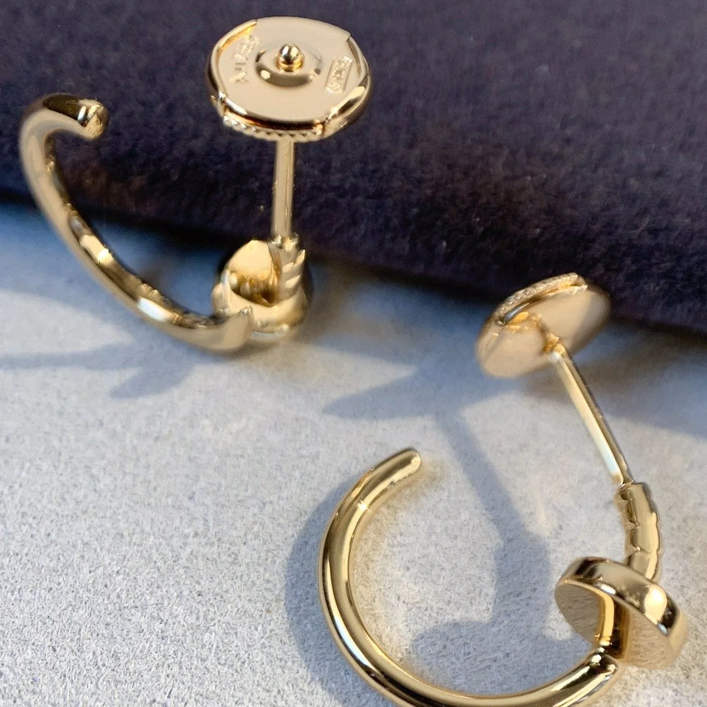 [Cartier]JUSTE EARRINGS PINK GOLD