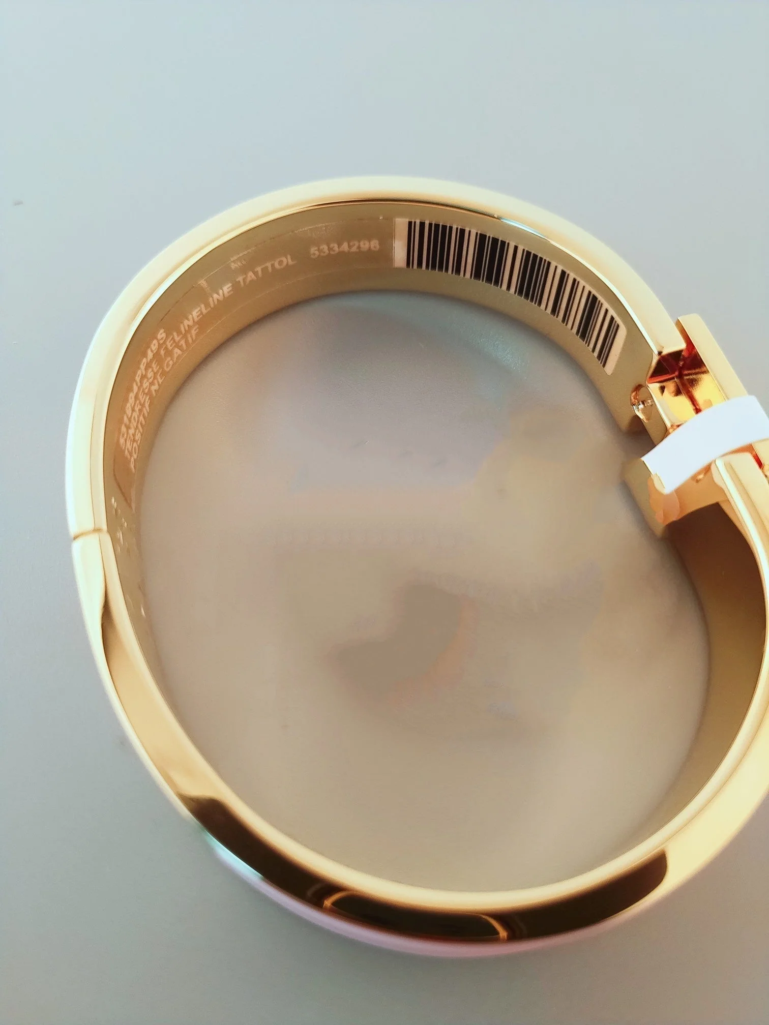 [Hermes]H CLOUD BLUE BRACELET