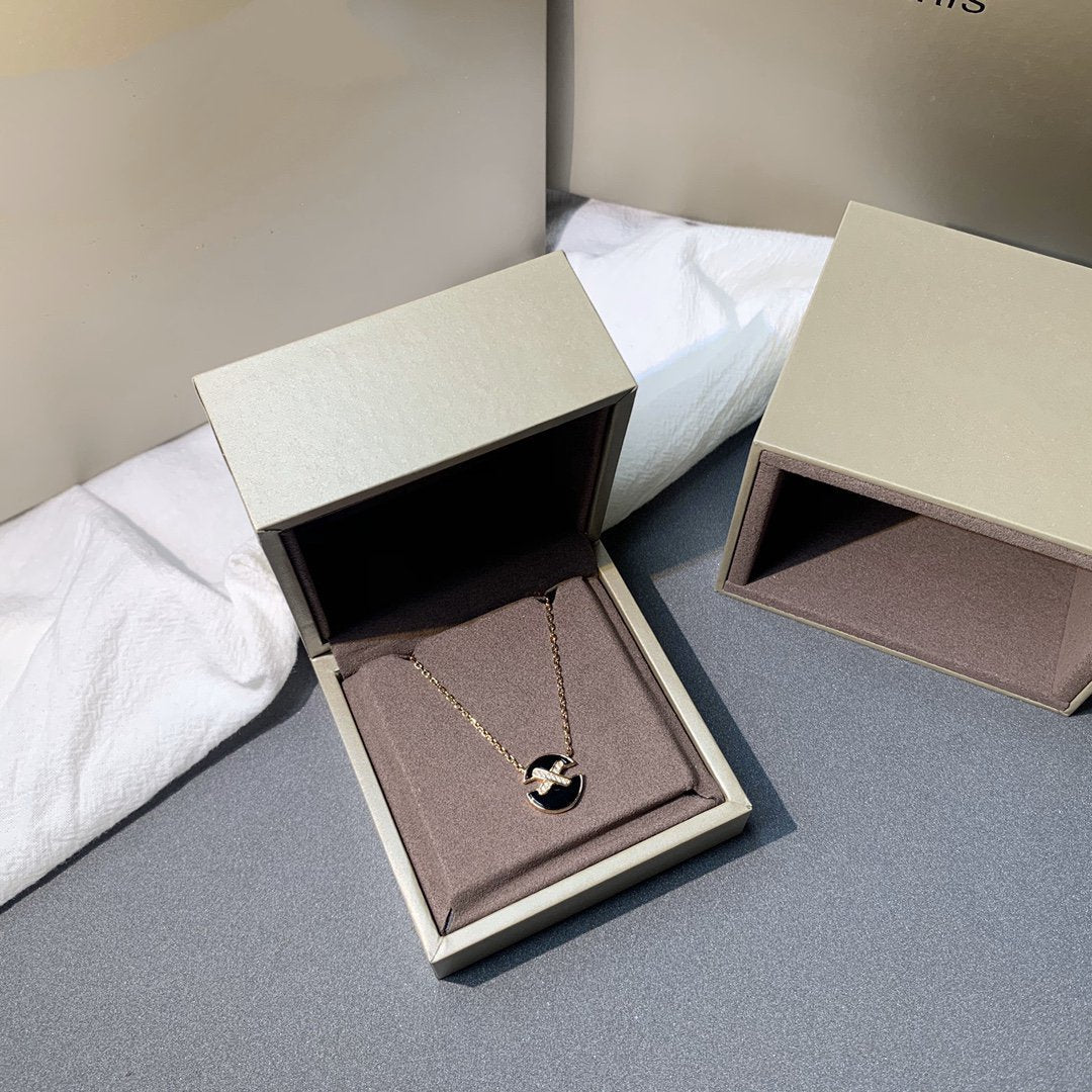 [Chaumet]JEUX DE PINK GOLD DIAMOND NECKLACE