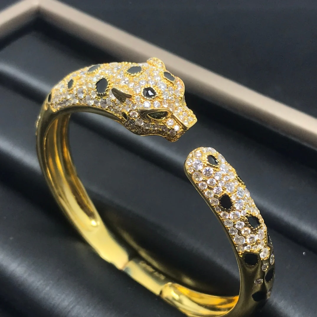 [Cartier]PANTHERE BIG BRACELET DIAMONDS