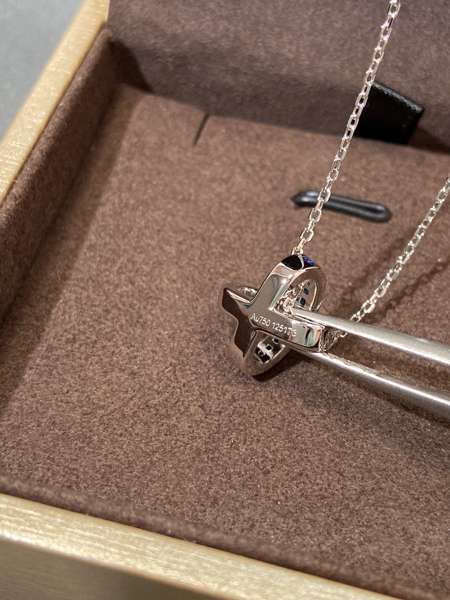 [Chaumet]LIENS DIAMOND SILVER NECKLACE