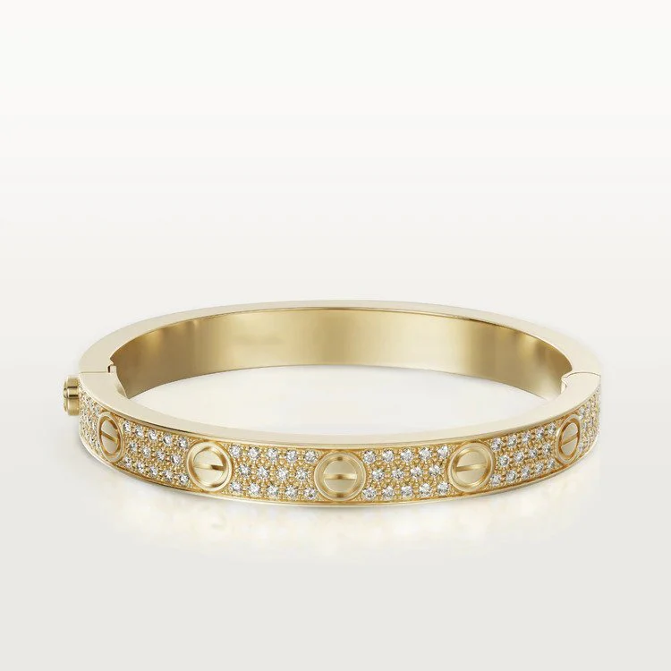 [Cartier]LOVE BRACELET 6.1MM DIAMOND-PAVED