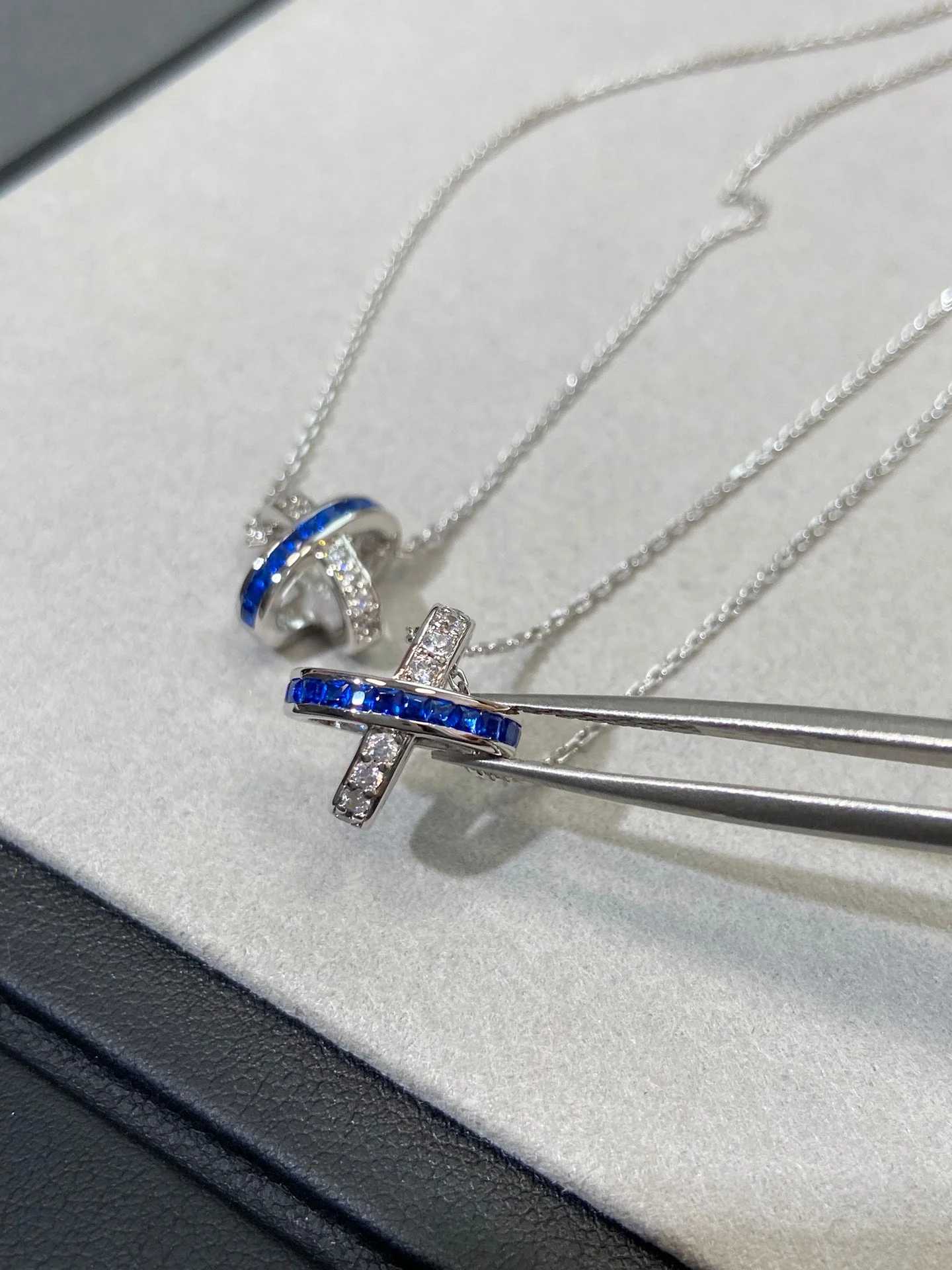 [Chaumet]LIENS DIAMOND SILVER NECKLACE