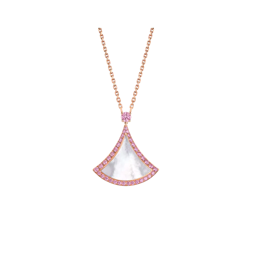 [Bulgari]DREAM NECKLACE MOP DIAMOND PINK