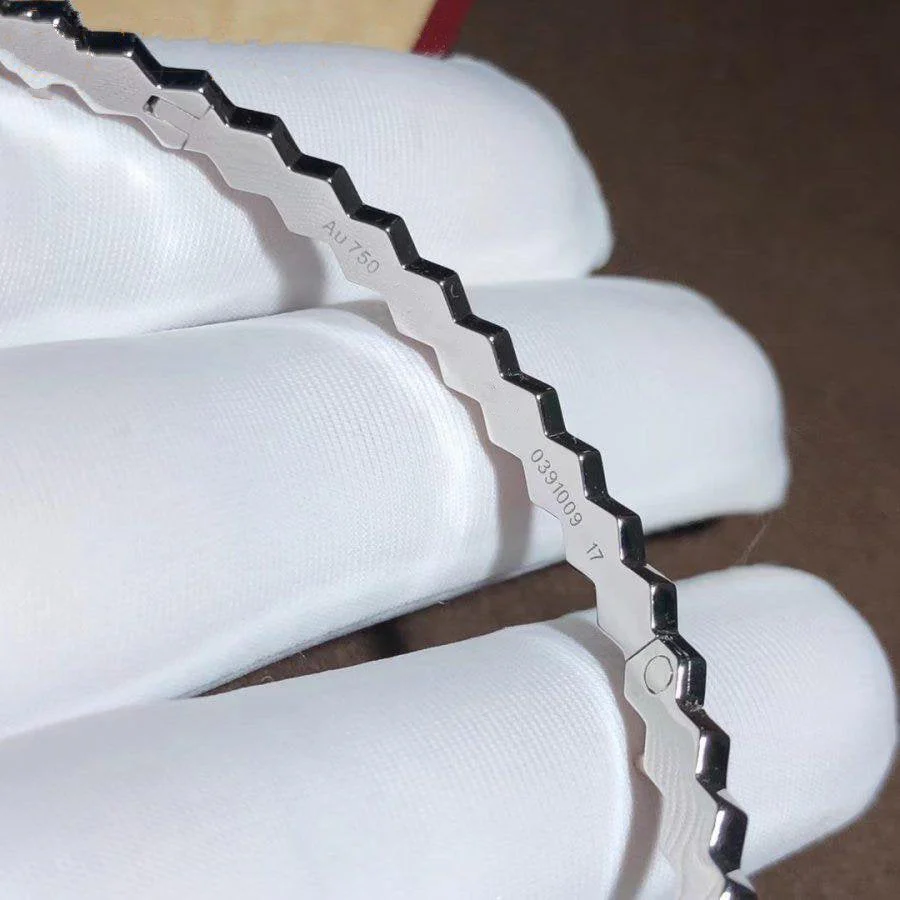 [Chaumet]BEE LOVE SILVER DIAMOND BRACELET