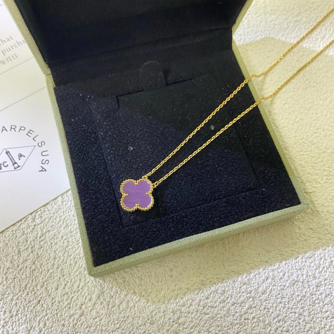 [Van Cleef & Arpels] 15MM  PURPLE VIOLET NECKLACE