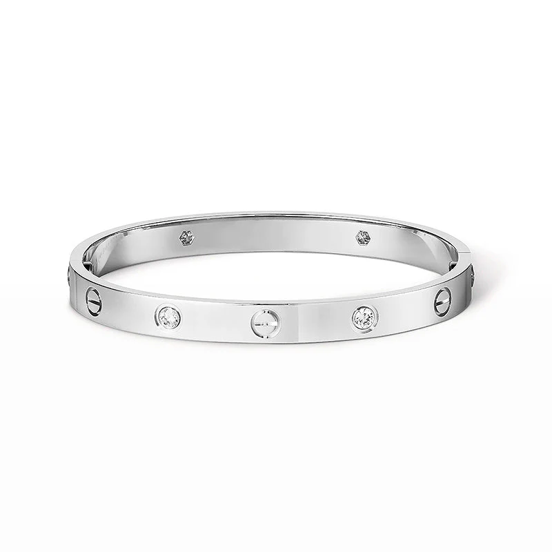 [Cartier]LOVE BRACELET 6.1MM 4 DIAMONDS