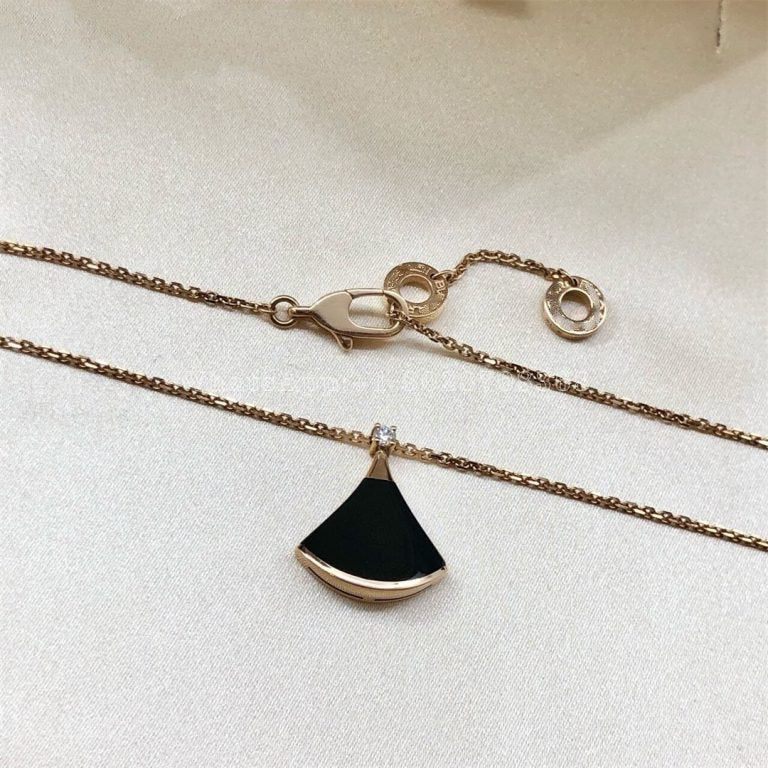 [Bulgari]DREAM NECKLACE ONYX 1 DIAMOND