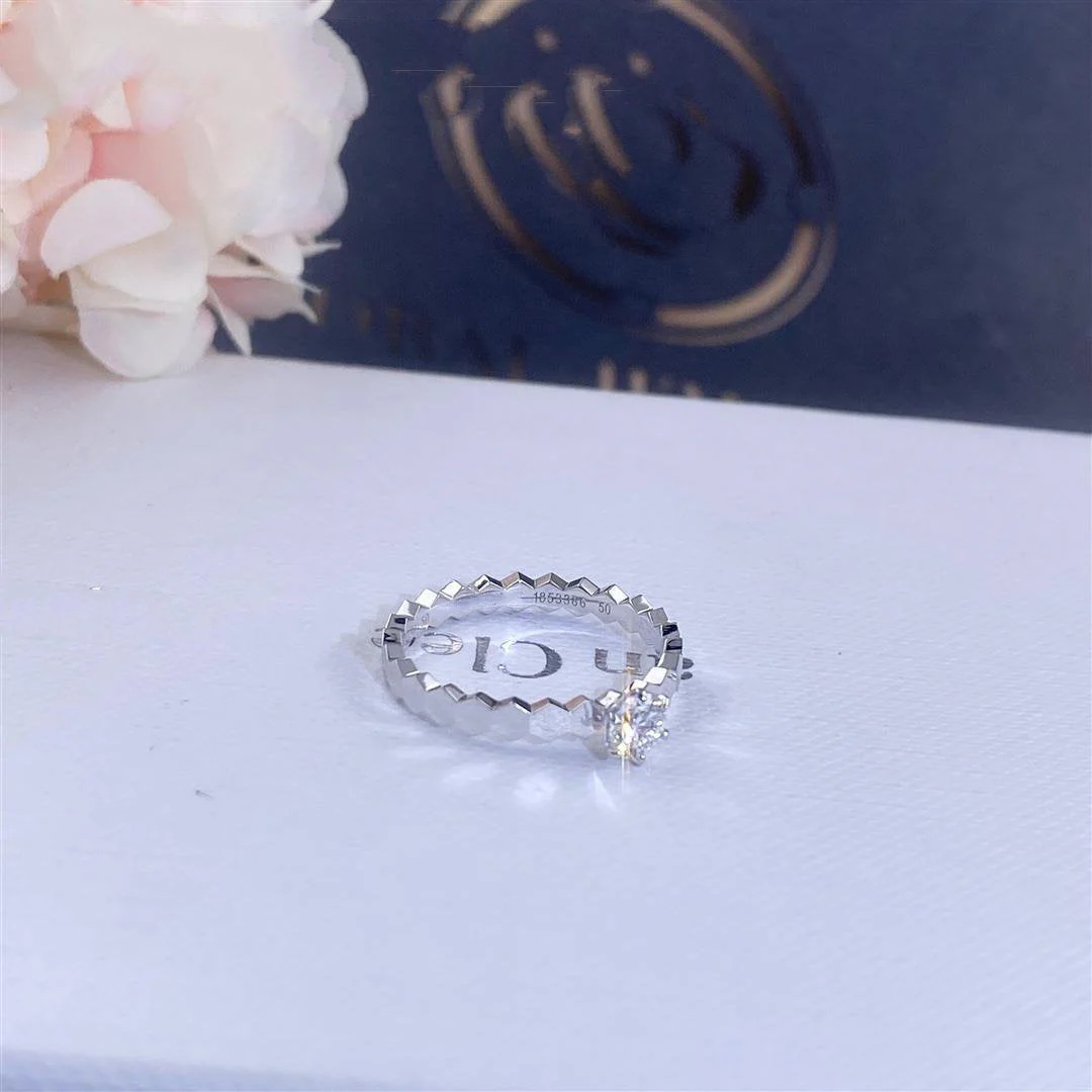 [Chaumet]BEE LOVE RING SILVER 1 DIAMOND