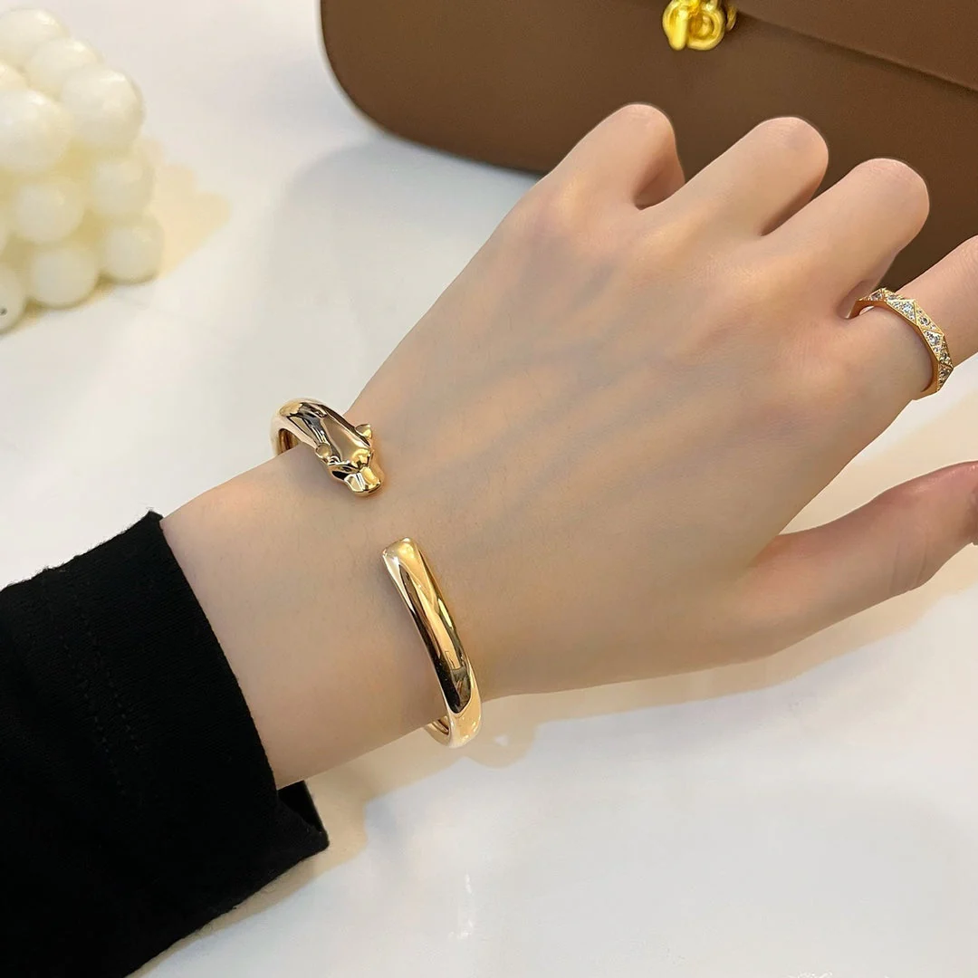[Cartier]PANTHERE GOLD OPEN BRACELET
