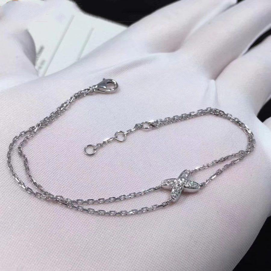 [Chaumet]JEUX BRACELET SILVER DIAMOND