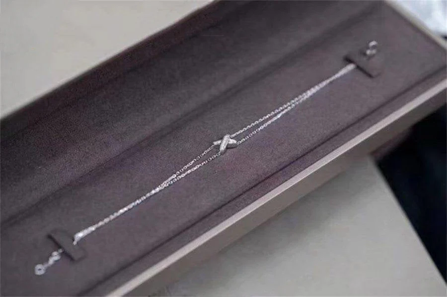 [Chaumet]JEUX BRACELET SILVER DIAMOND