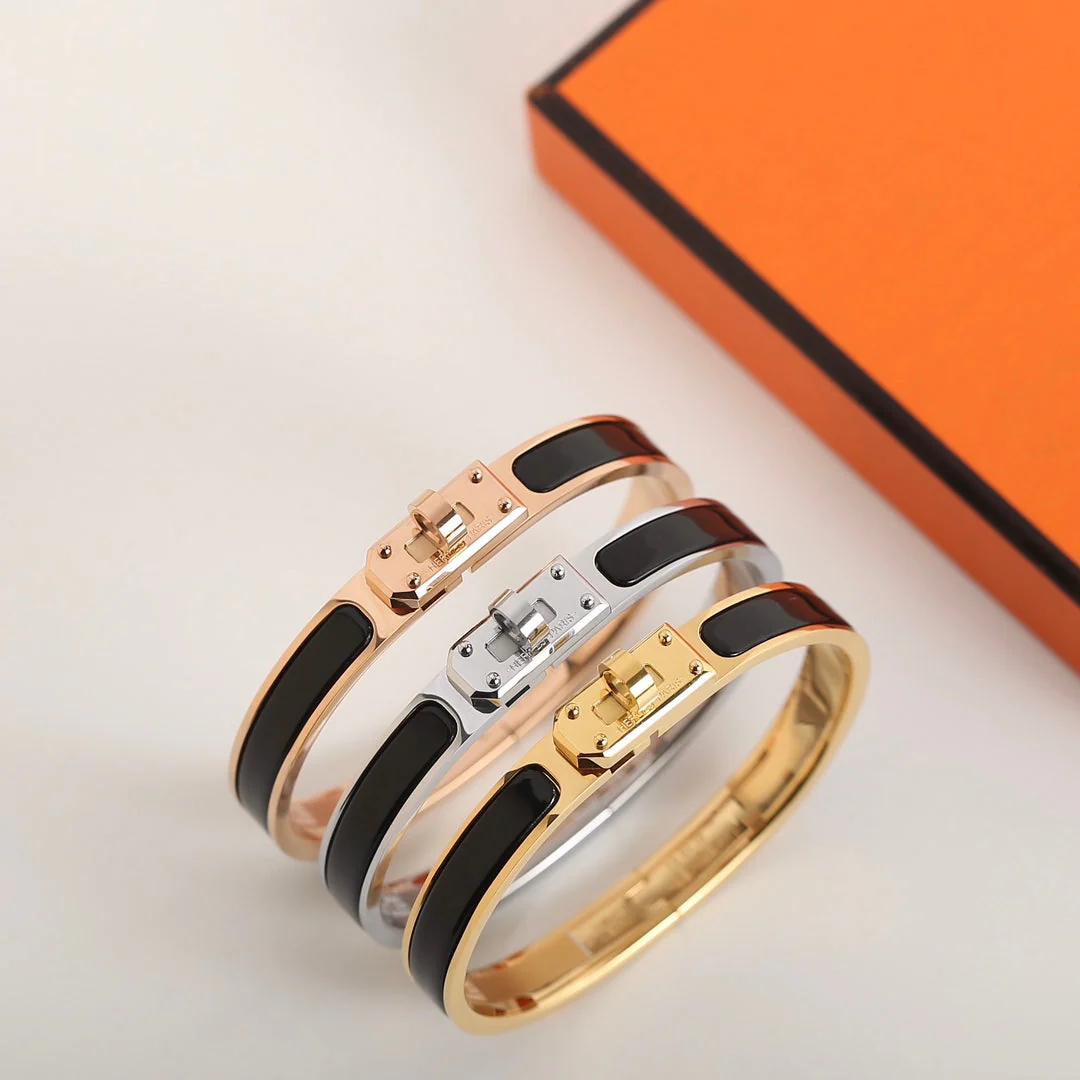 [Hermes]HM KELLY BLACK BRACELET