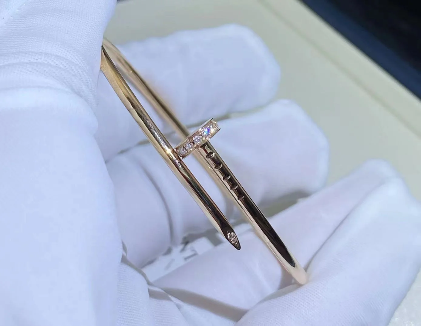 [Cartier]JUSTE BRACELET 2.5MM DIAMONDS