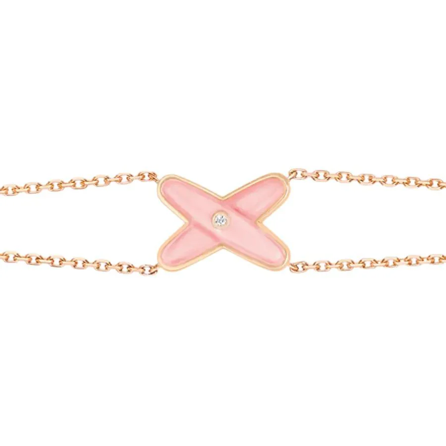 [Chaumet]JEUX BRACELET PINK MOP PINK GOLD 1 DIAMOND