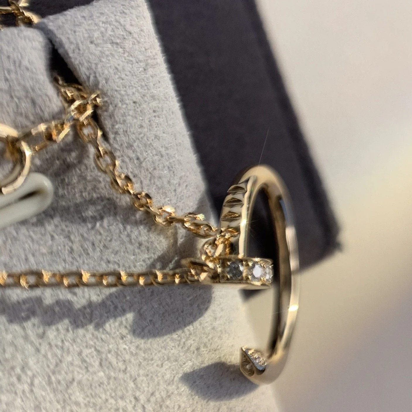 [Cartier]JUSTE NECKLACE PINK GOLD