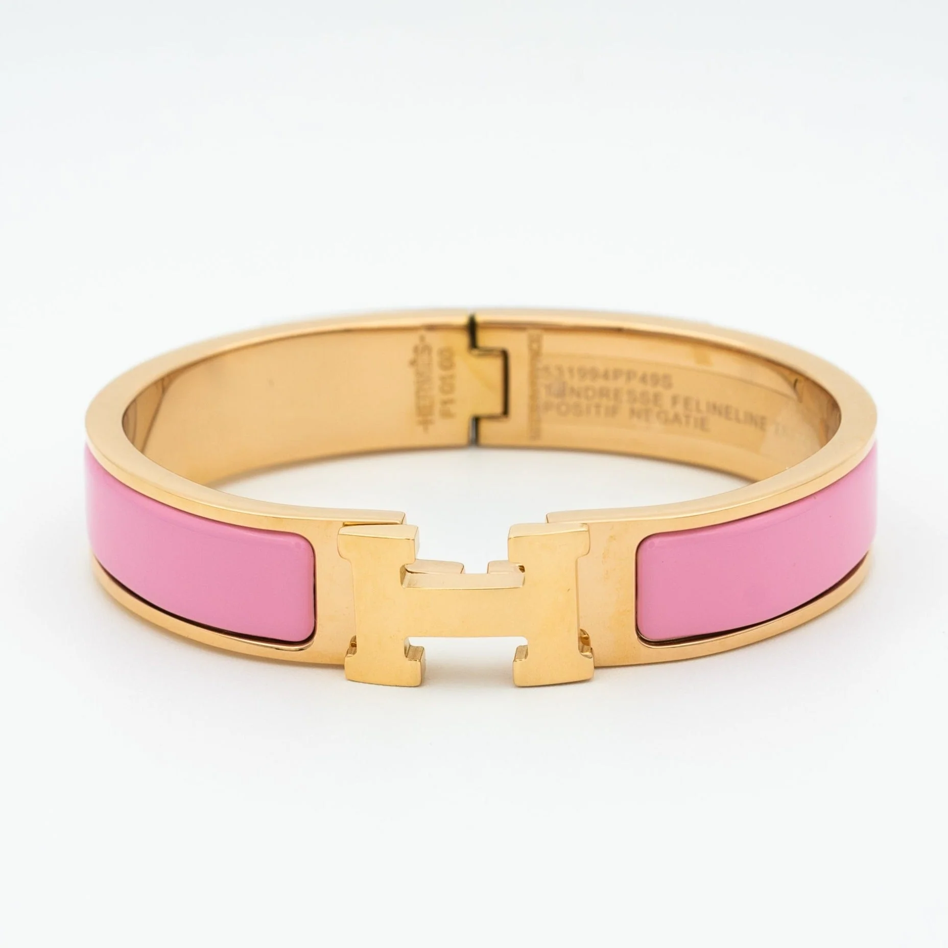 [Hermes]H PINK BRACELET