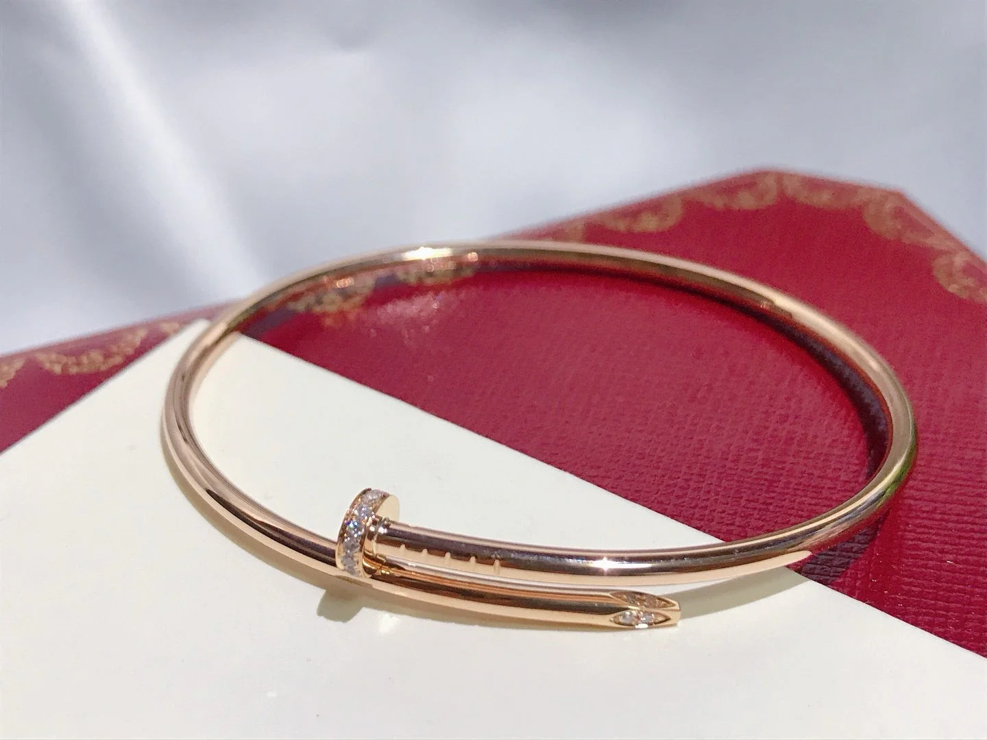 [Cartier]JUSTE BRACELET 2.5MM DIAMONDS