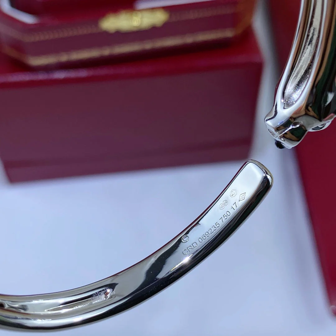 [Cartier]PANTHERE SILVER OPEN BRACELET