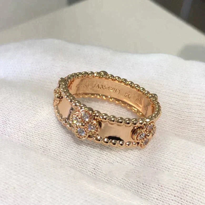 [Van Cleef & Arpels]PERLEE DIAMOND RING