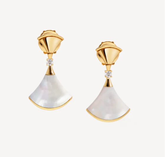 [Bulgari]DREAM MOP 1 DIAMOND EARRINGS