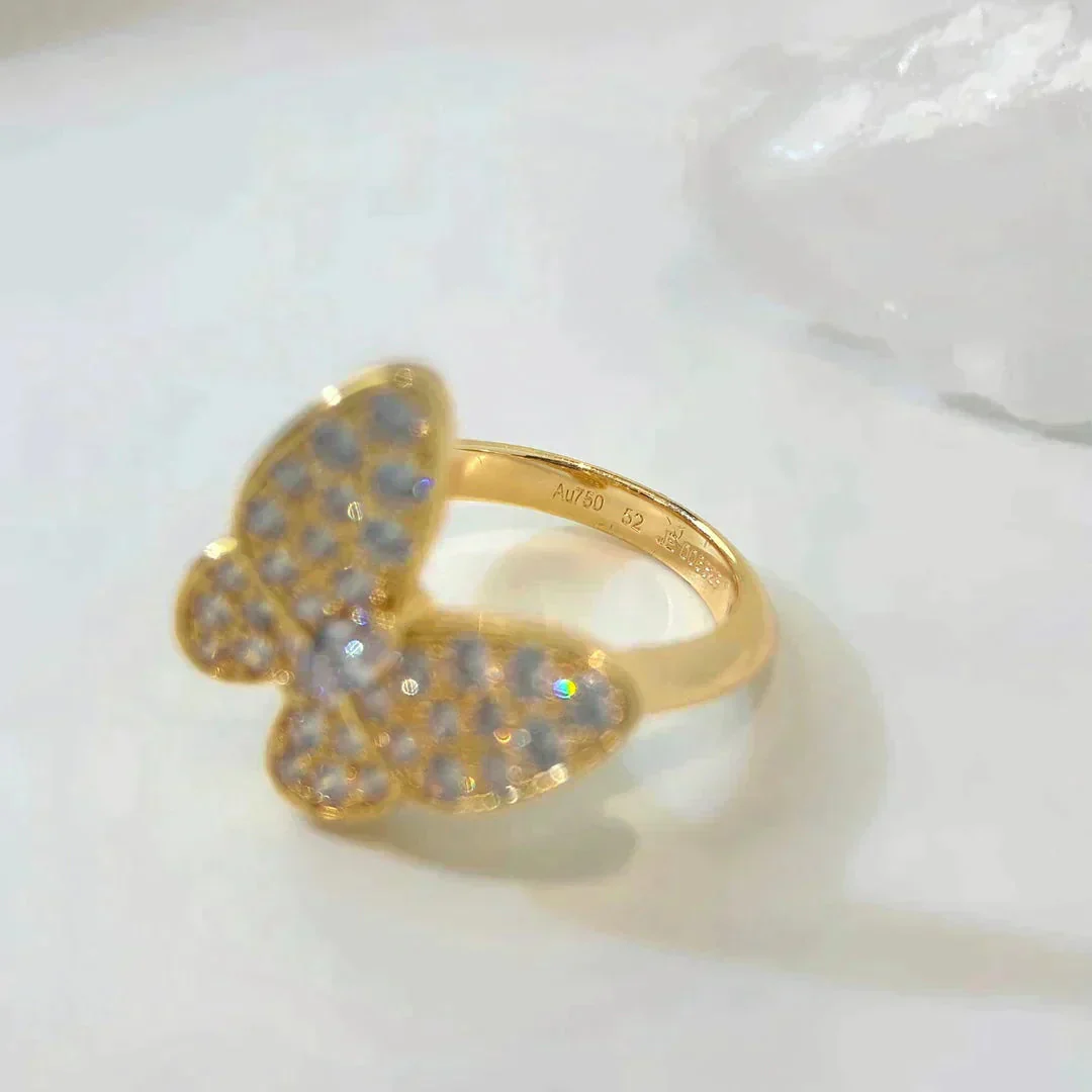 [Van Cleef & Arpels]BUTTERFLY DIAMOND RING