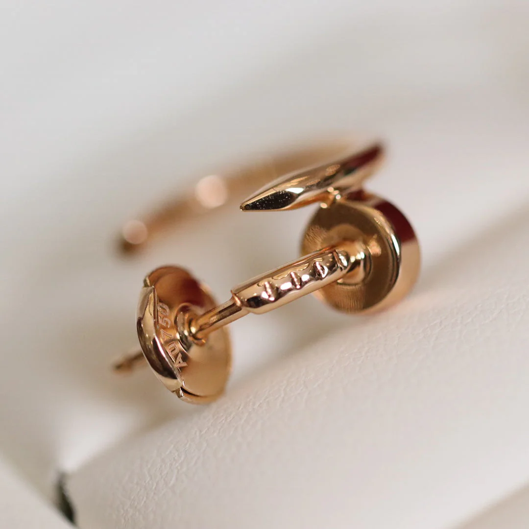 [Cartier]JUSTE EARRINGS PINK GOLD