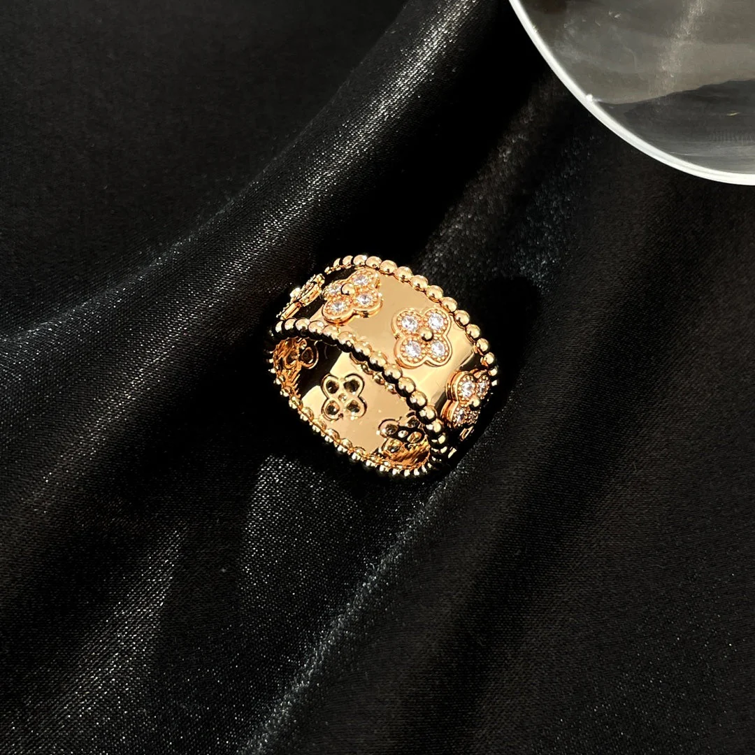 [Van Cleef & Arpels]PERLEE DIAMOND LARGE RING