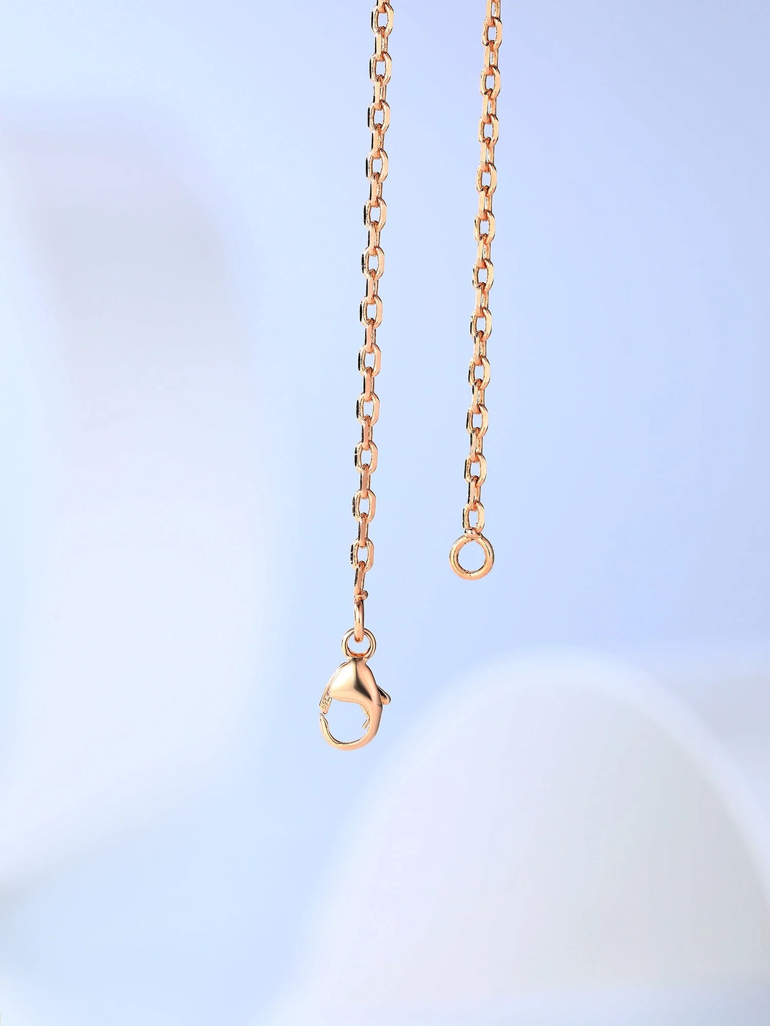 [Hermes]H CAGE PINK GOLD NECKLACE