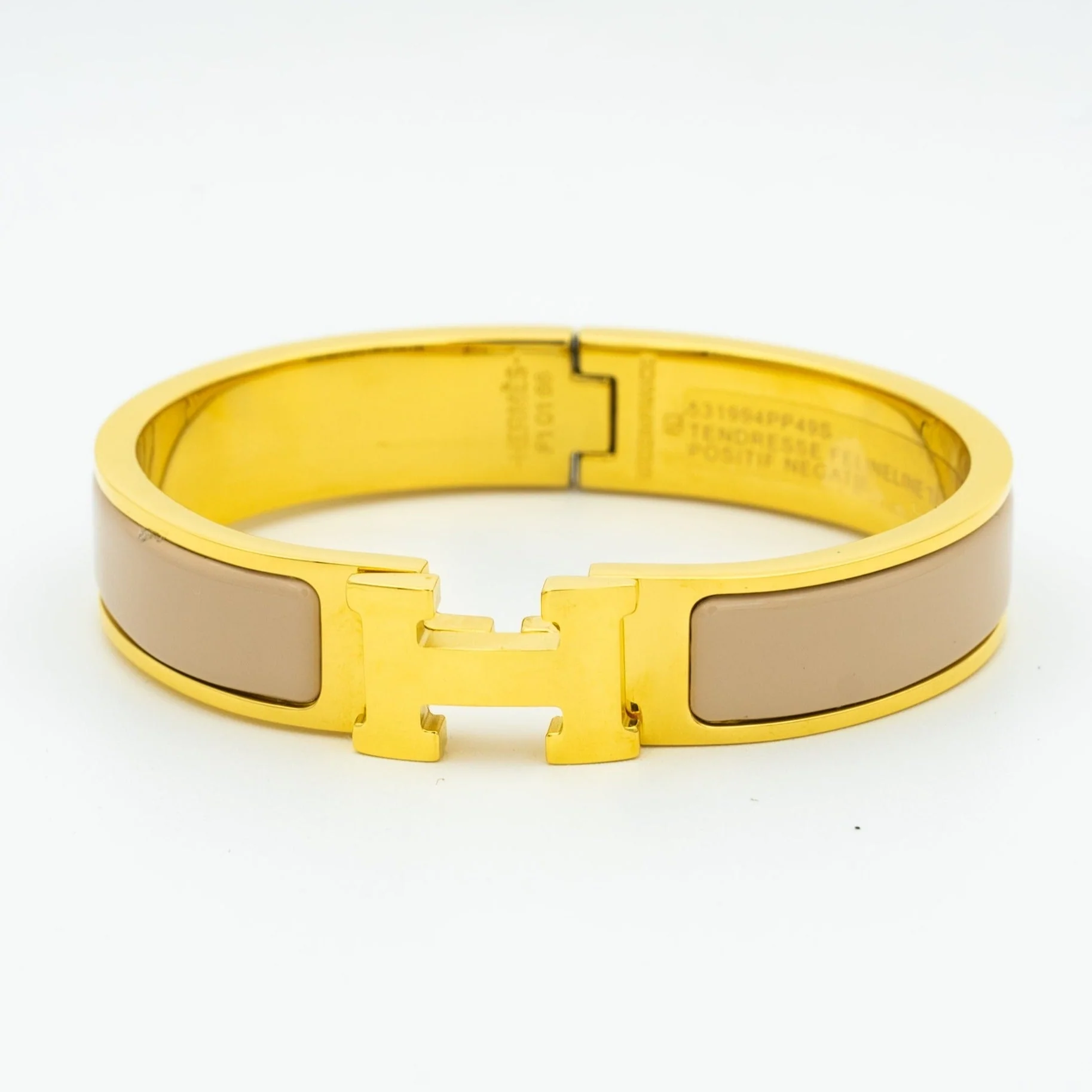 [Hermes]H GREY BRACELET