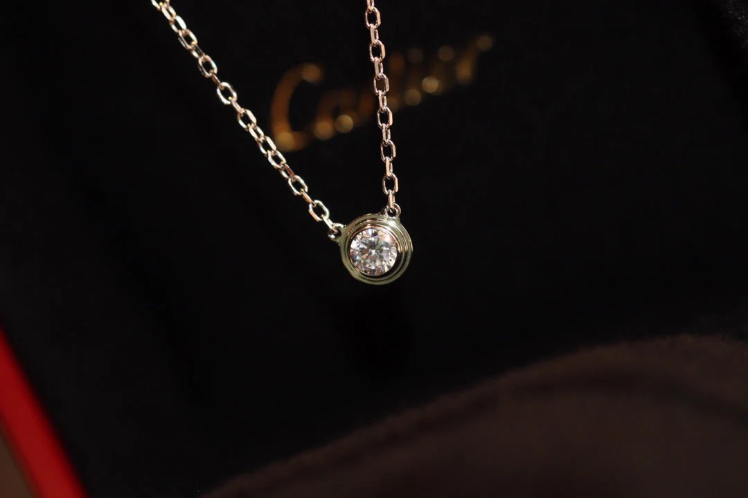 [Cartier]DAMOUR DIAMOND NECKLACE