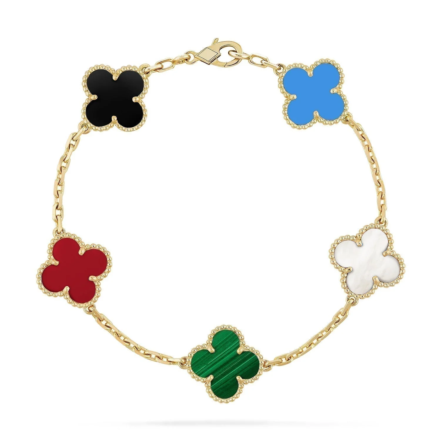 [Van Cleef & Arpels] 5 MOTIFS MULTICOLOR  BRACELET