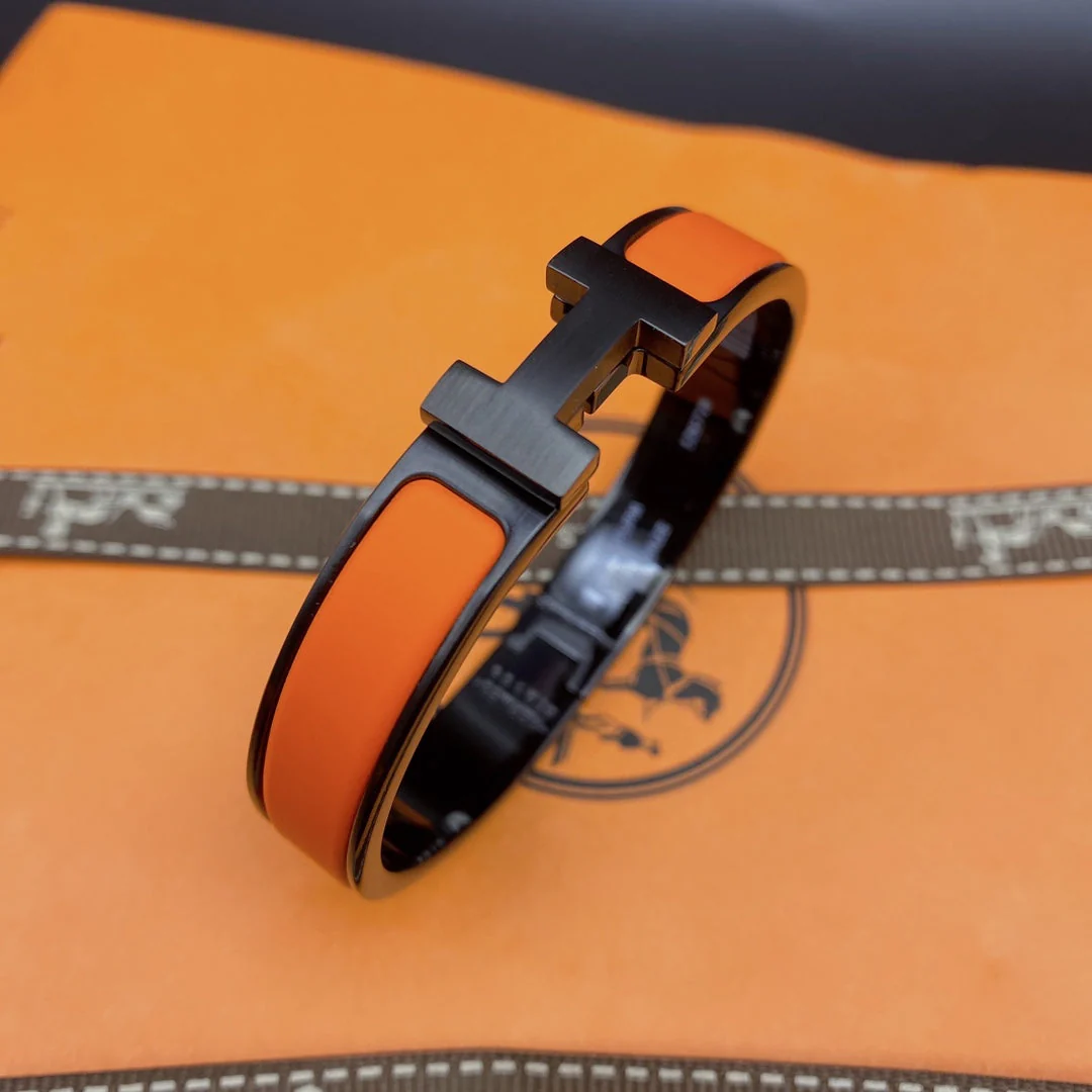 [Hermes]CLIC HM SO BLACK OREGAN BRACELET