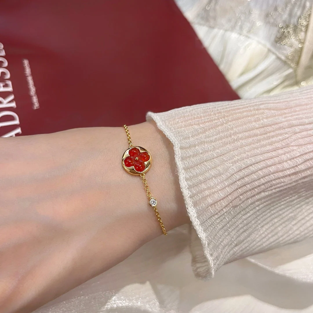 [Louis vuitton]SUN PEDANT CARNELIAN BRACELET