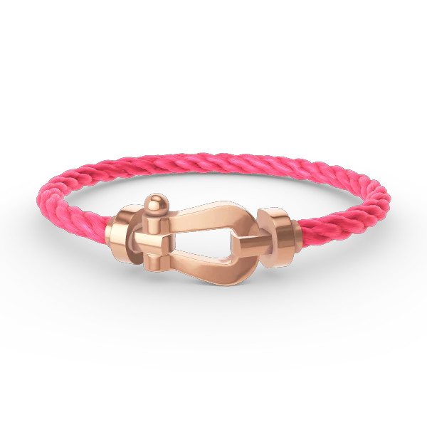 [Fred]FORCE LARGE HORSESHOE NO DIAMOND BRACELET ROSE GOLD