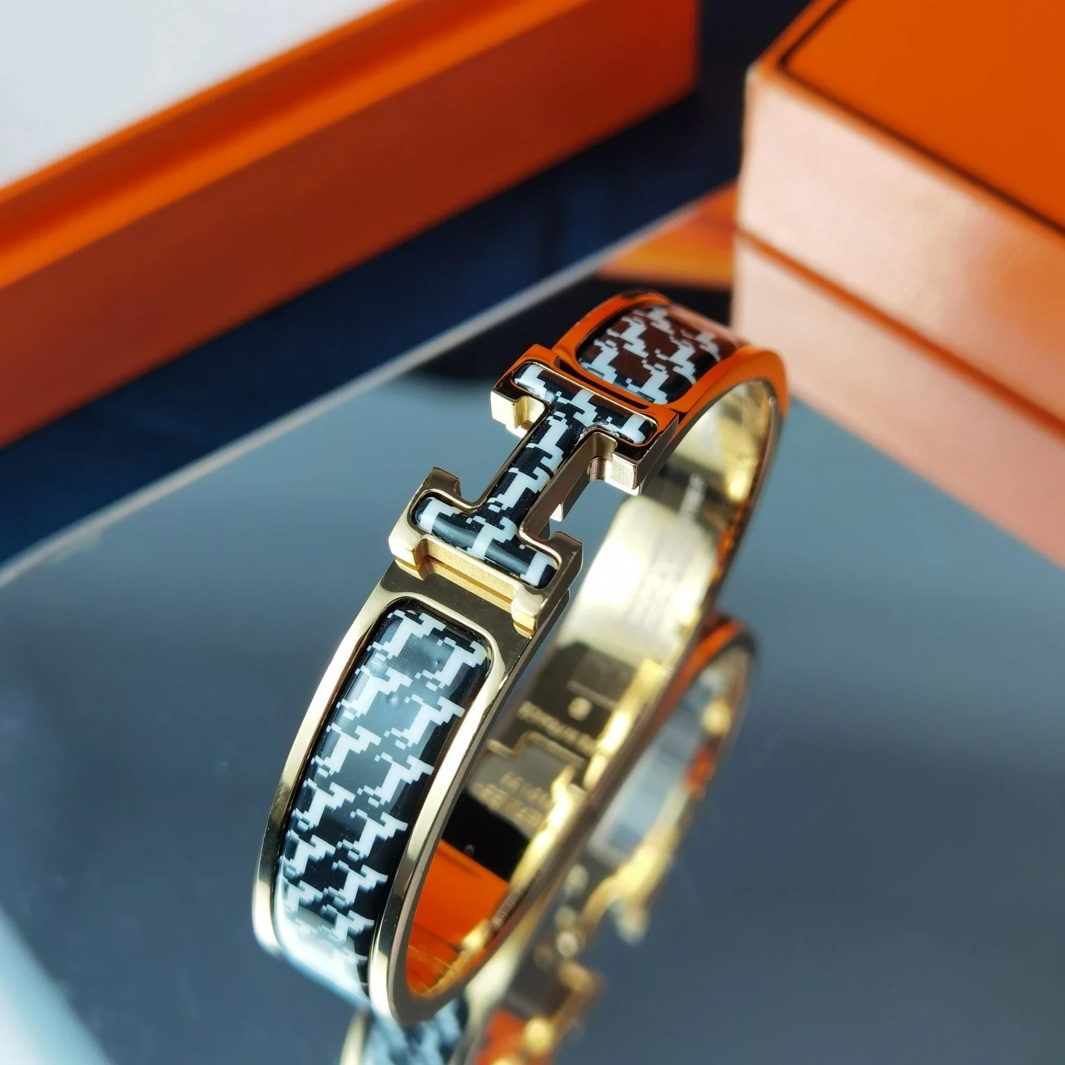 [Hermes]H HORSE BRACELET 12MM