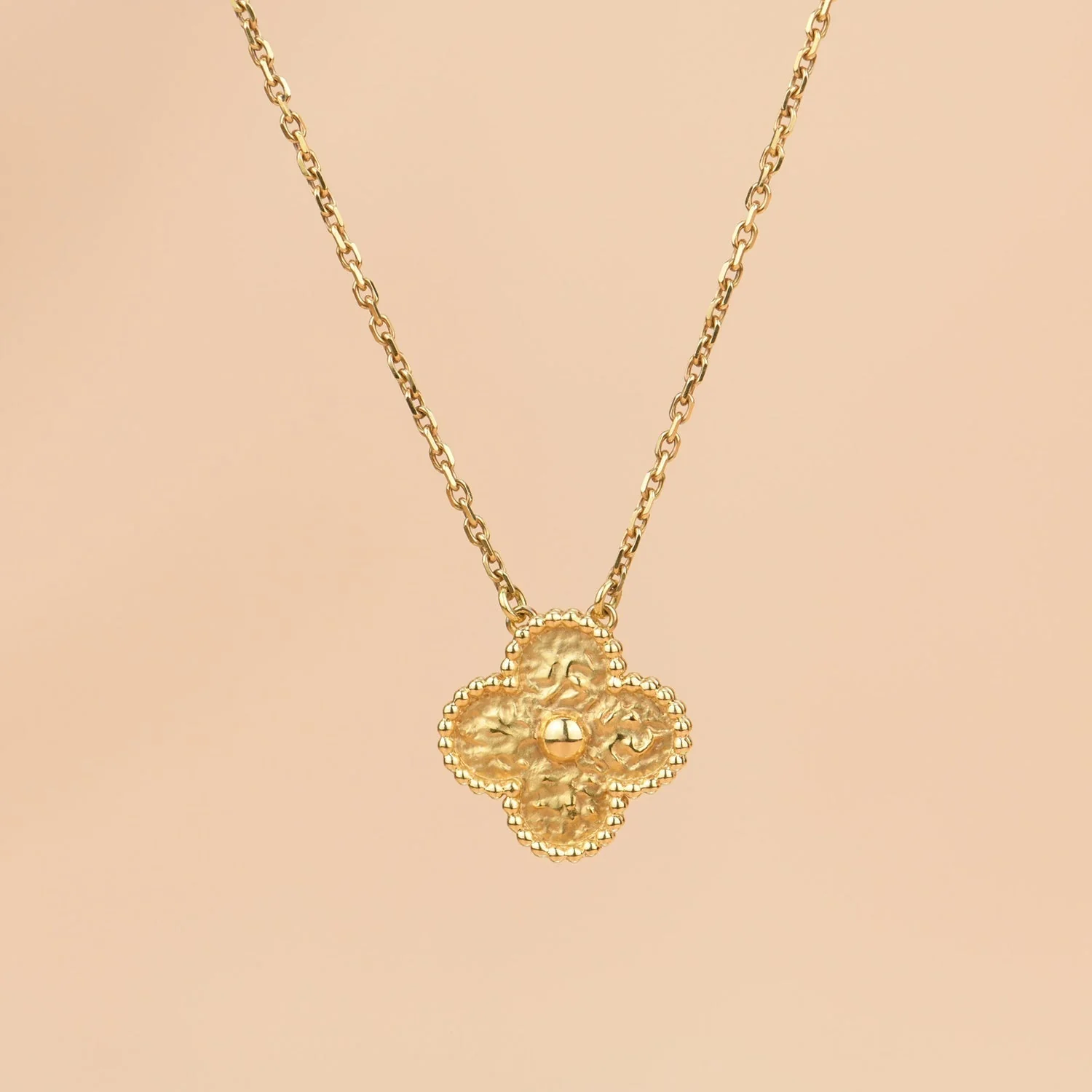 [Van Cleef & Arpels] 15MM  BRONZING NECKLACE