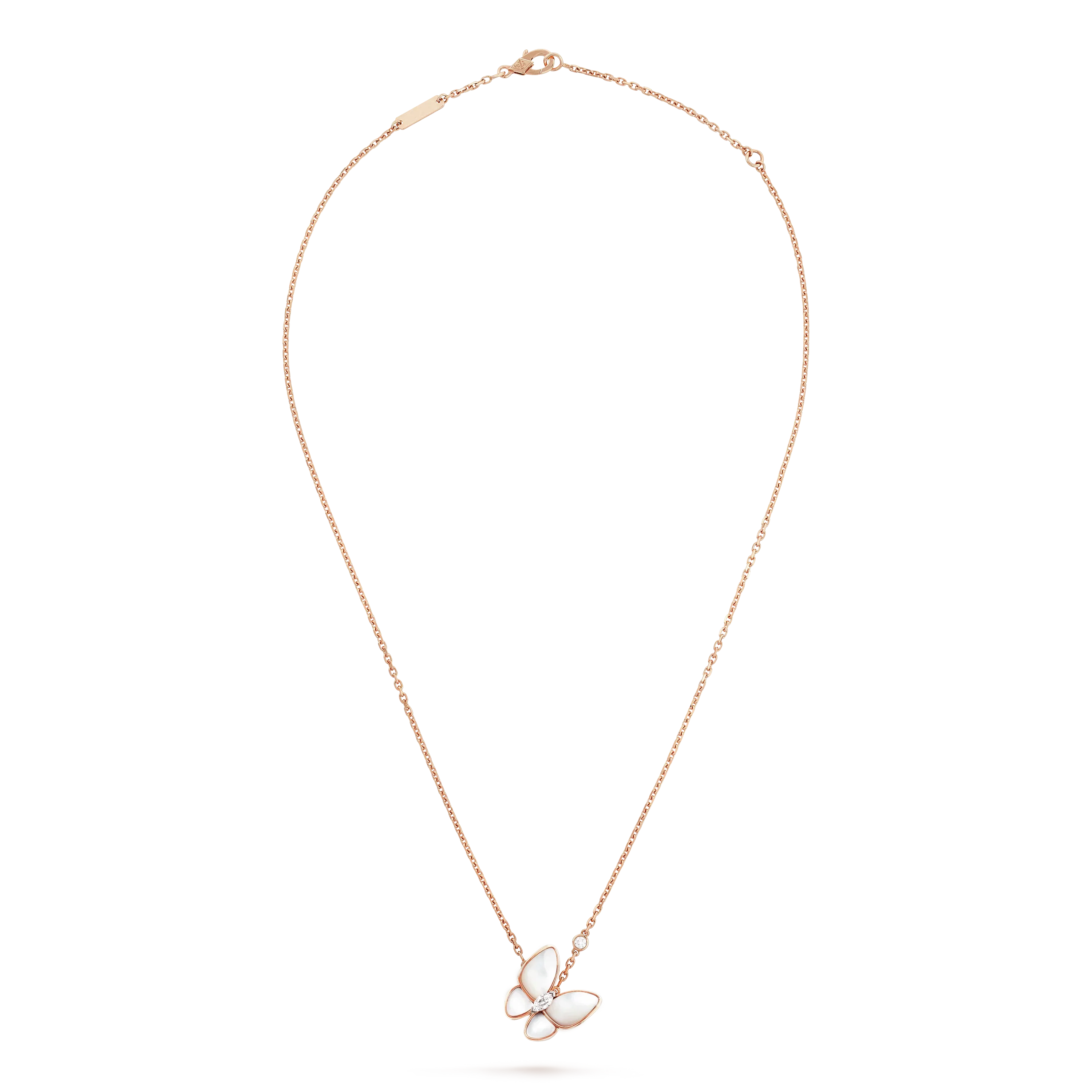 [Van Cleef & Arpels]BUTTERFLY MOP DIAMOND NECKLACE