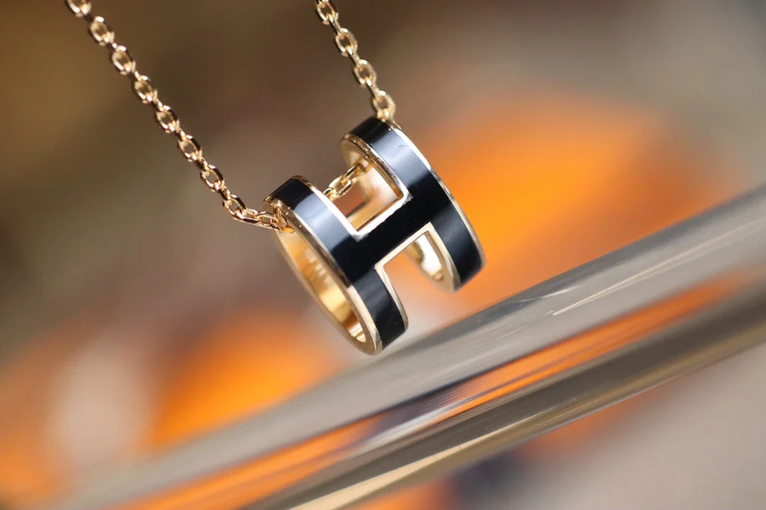 [Hermes]POP H PEDANT PINK GOLD