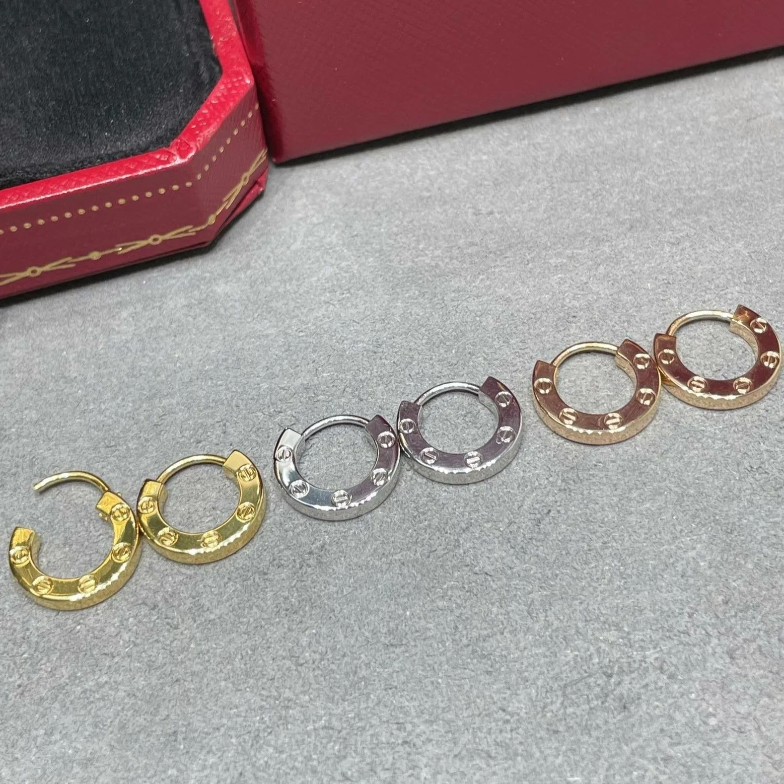 [Cartier]LOVE MINI EARRINGS