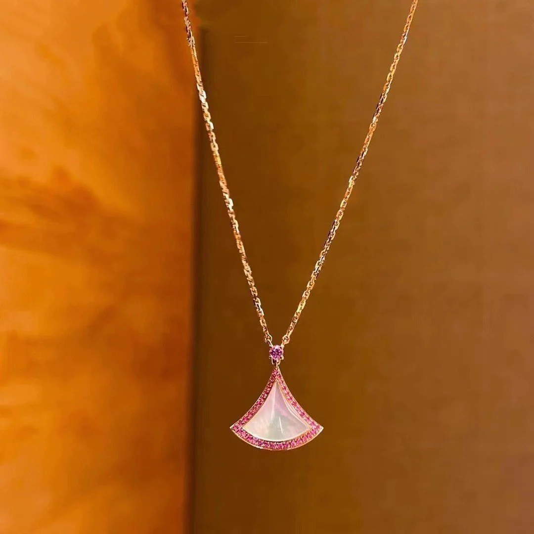 [Bulgari]DREAM NECKLACE MOP DIAMOND PINK