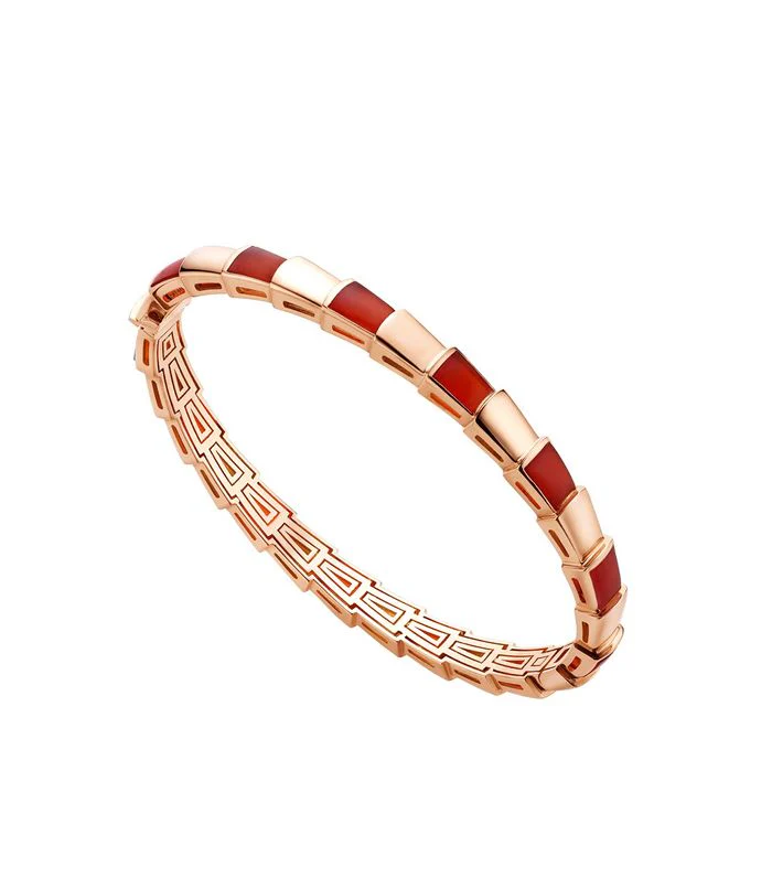 [Bulgari]SERPENTI BRACELET PINK GOLD RUBELLITE