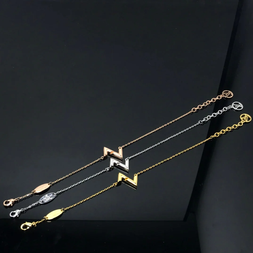 [Louis vuitton]VOLT LV LOGO BRACELET