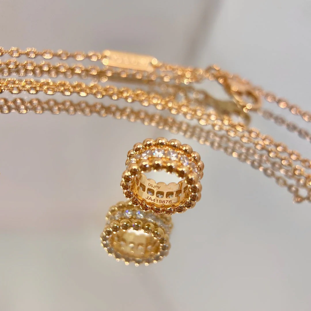 [Van Cleef & Arpels]PERLEE DIAMOND NECKLACE