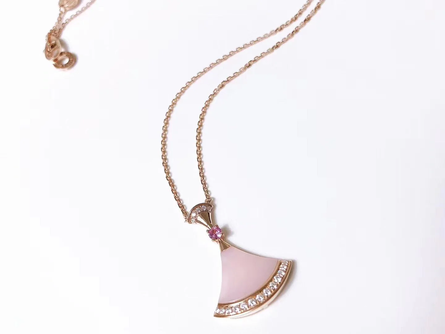 [Bulgari]DREAM NECKLACE PINK MOP DIAMOND